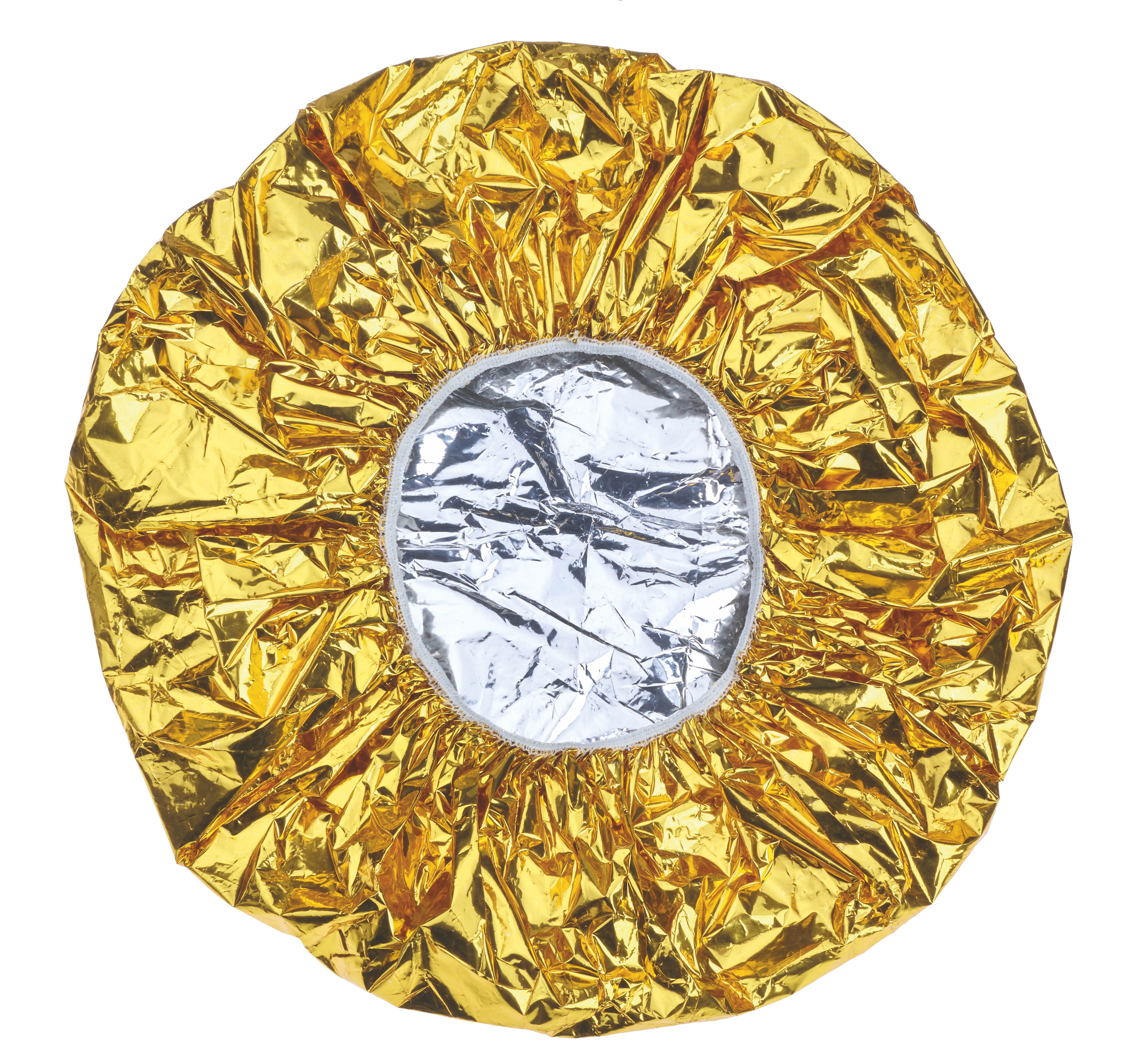 GOLD CAP Gorro de aluminio dorado